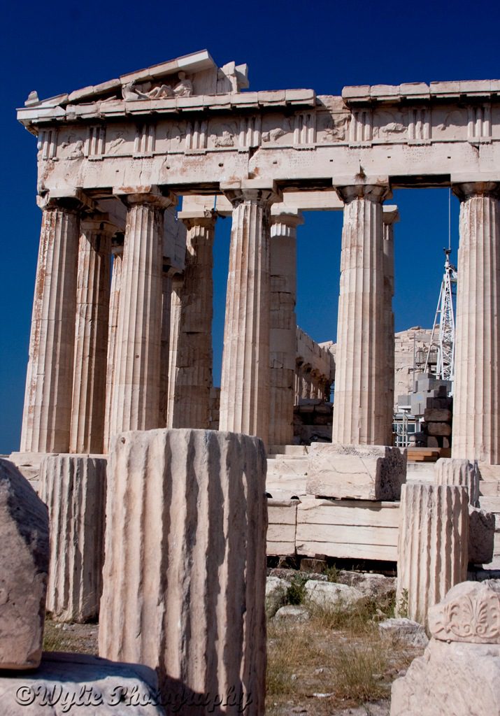 Beautiful Parthenon Temple in Greece