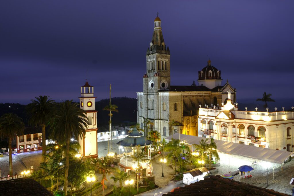 A beautiful picture of church in Mexico